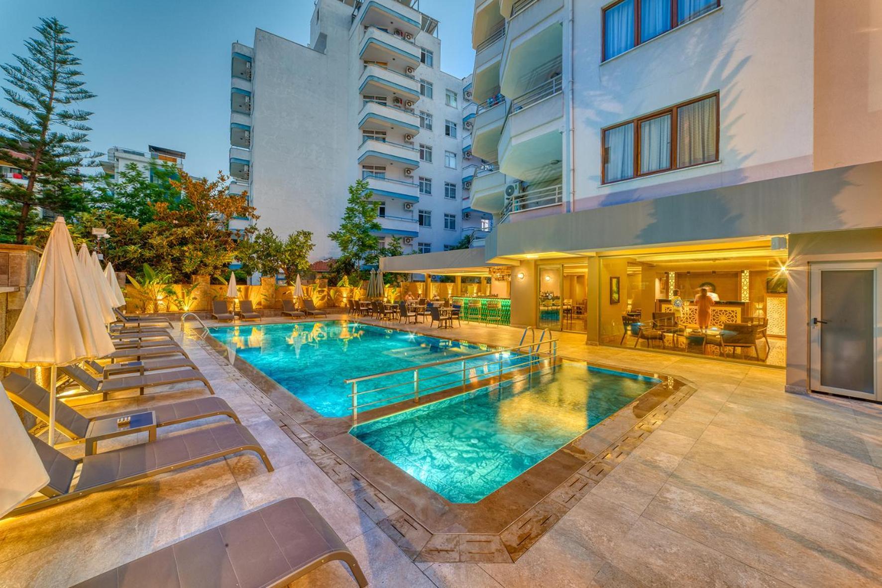 Yeniacun Apart Hotel Alanya Bagian luar foto