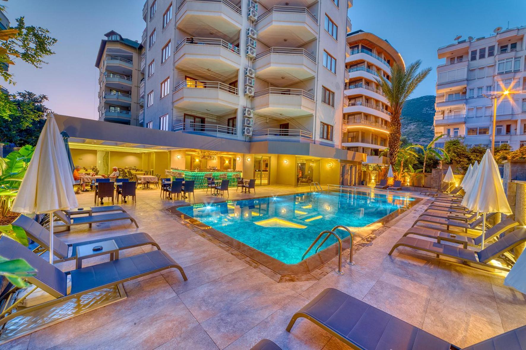 Yeniacun Apart Hotel Alanya Bagian luar foto